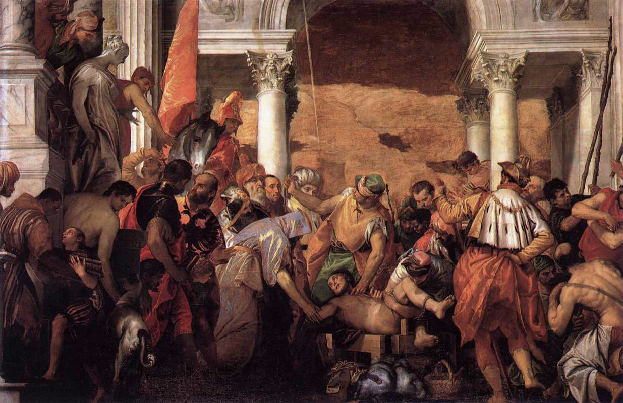 martyrdom of saint sebastian